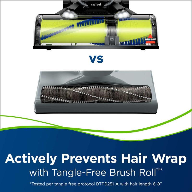 Pet Hair Eraser® Turbo Rewind 27909 BISSELL® Vacuuming